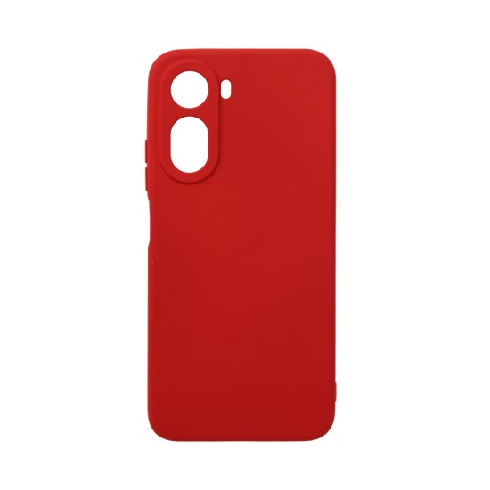 Capa de Silicone com Moldura de Câmera para Xiaomi Redmi A7 Pro Vermelho